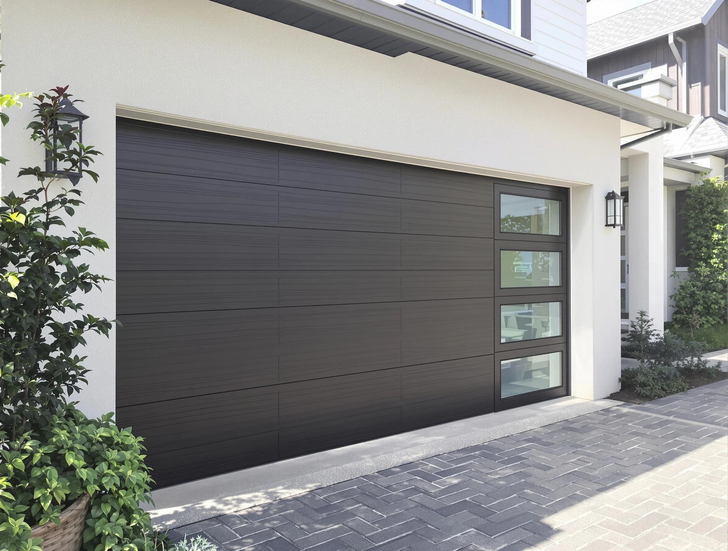 Custom garage door installation by Somerville Garage Door Repair in Somerville